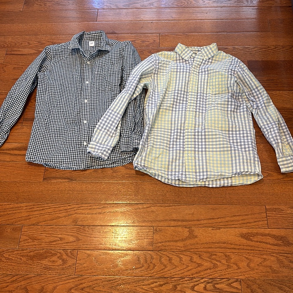 Boys Gap Button Down Shirts XXL Size 14-16 LOT